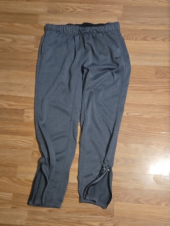 Nike Other - Nike Dark Gray Athletic Joggers with Ankle Zips